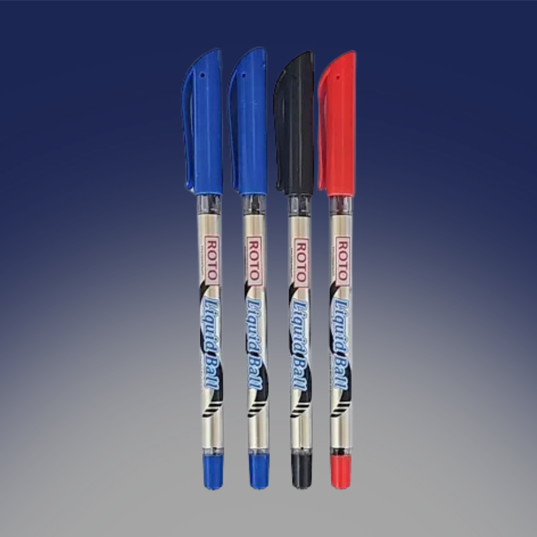 صوره المنتج قلم روتو تشكيلة - عبوة ١٢ قلم 0.7 mm        مكونة من 8 اقلام ازرق و 2 احمر و 2 اسود