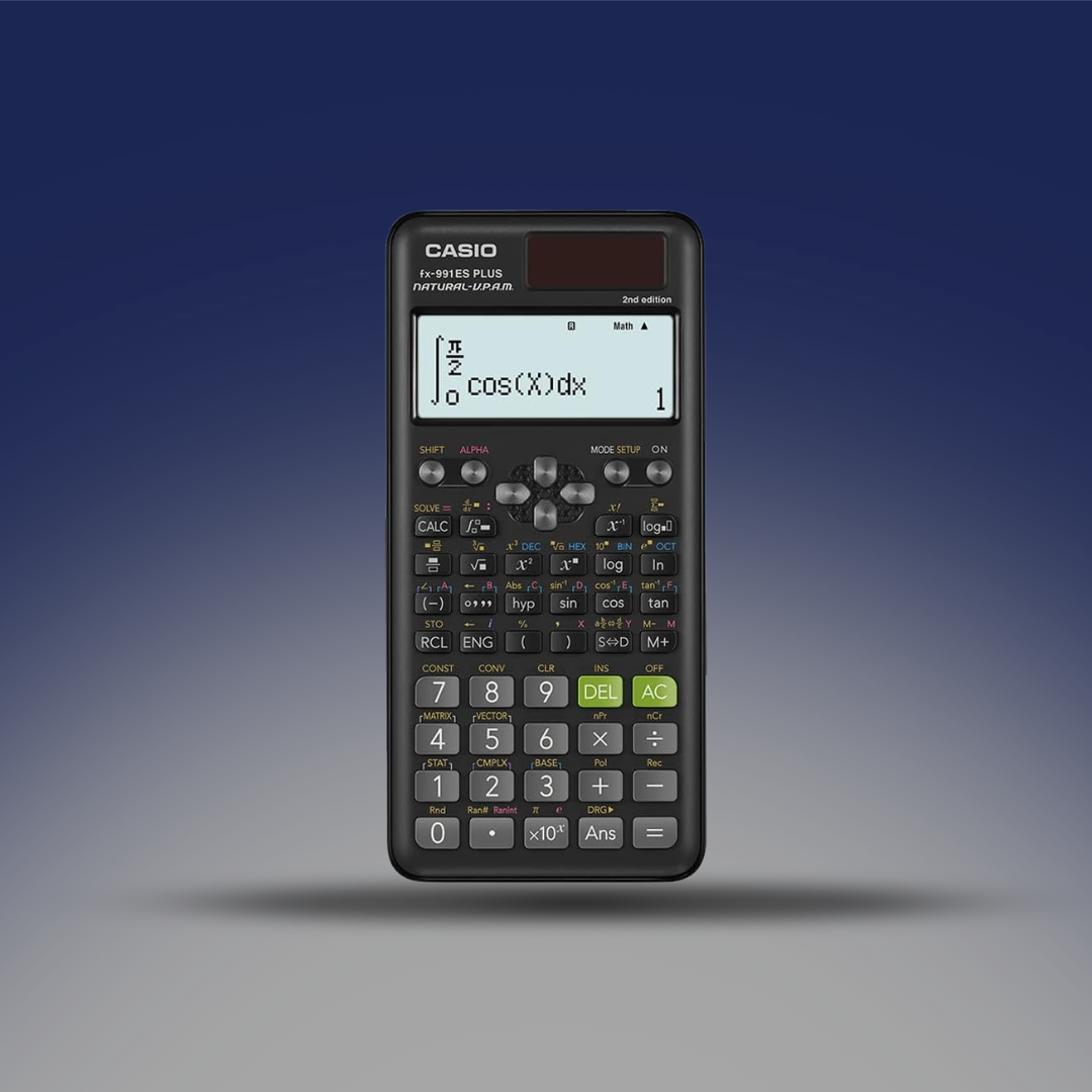 صوره المنتج الة حاسبة كاسيو اصلي  - Casio fx-991 - لون اسود